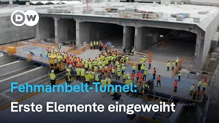 Die ersten Elemente des längsten unterirdischen Tunnels der Welt wurden eingeweiht  DW Nachrichten [upl. by Isherwood]