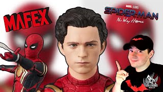 My Thoughts the Newly Revealed MAFEX No Way Home Integrated suit SpiderMan [upl. by Danika21]