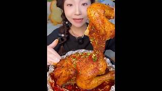 Golden and Crispy The Ultimate Chicken ASMR Challenge mukbang [upl. by Stanfill]