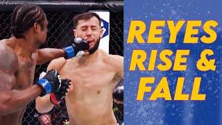 3 Minutes of Dominick Reyes Getting So Close Then Falling So Far [upl. by Clayborne]