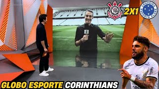 GLOBO ESPORTE CORINTHIANS MÍDIA ENCANTADA COM CORINTHIANS DE RAMÓN DIAZ [upl. by Aljan]