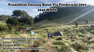 Pendakian Gunung Butak Via Panderman Terbaru  Review Kondisi Jalur Terkini 2024 [upl. by Anitsyrhc961]