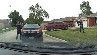 Oklahoma City Police Officer Shoots at Woman Faking Gun [upl. by Iahs697]