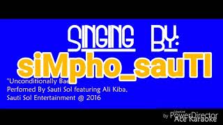 Sauti Sol  Unconditionally Bae Karaoke Lyrics amp Beat Chorus [upl. by Hayes]