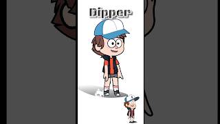 Dipper pines 🧾 《gravity falls 》 gacha life2 luni gacha foryou gravityfalls gachalife fyp [upl. by Anaile]