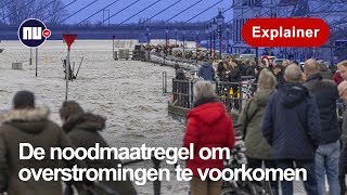 Na extreme waterstanden waar gaat het water naartoe  NUnl  Explainer [upl. by Bradski322]