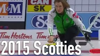 Homan CAN vs Lawton SASK  2015 Scotties Tournament of Hearts  Bronze Medal Game [upl. by Leshia890]