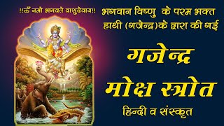 गजेंद्र मोक्ष स्त्रोत\Gajendra Moksha Strotam with Lyrics\गजेंद्र मोक्ष \Hindi amp Sanskrit\Gajendra [upl. by Dieter394]