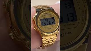 Casio Vintage Watch A171WEG9AEF casio vintage shortsfeed shortsvideo [upl. by Ahsenod]