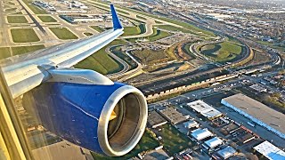 AWESOME BOEING 757300 ROLLING TAKEOFF  United Airlines at Chicago OHare [upl. by Raknahs]