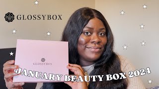 Glossybox Beauty Box January 2024 Unboxing [upl. by Depoliti]