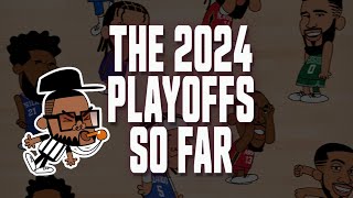 The 2024 NBA Playoffs so far in three minutes [upl. by Yrrag]