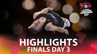 Finals Day 3  2023 Trampoline Gymnastics World Championships Birmingham GBR [upl. by Alemat355]