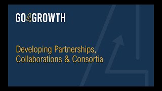 Collaboration consortia and partnerships event [upl. by Eiuqcaj]