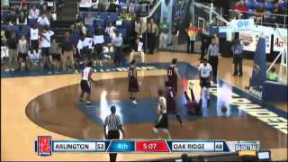 Arlingtons Adarius Avery unlucky call on poster dunk [upl. by Daniell]