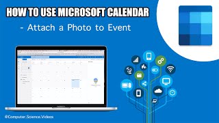 How to ATTACH an Image to a Calendar Event On Microsoft Office 365 On a Mac  Basic Tutorial  New [upl. by Jyoti326]