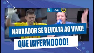 NARRADOR SE REVOLTA APÃ“S VEXAME DO CRUZEIRO NO MINEIRÃƒO CONFIRA [upl. by Breana328]