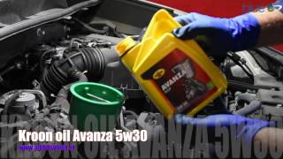 Engine Oil Service Toyota Rav4 22 D4D [upl. by Anhoj]