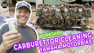 Will Cleaning the Carburettors on a Yamaha Motorbike work [upl. by Pyotr]