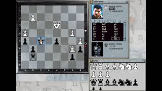 CHESSMASTER 9000 TOURNAMENT ТУРНИР ТУР 1 ИГРА 14 Rascal 2153 vs Elmar 1895 РЕЙТИНГ 20502200 [upl. by Flyn]