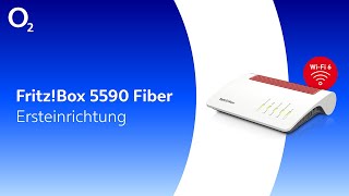 FritzBox 5590 Fiber für deinen o2 GlasfaserAnschluss einrichten – So funktionierts [upl. by Fording]