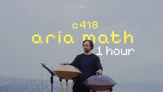 C418 Aria Math  1 hour  handpan cover [upl. by Coniah513]