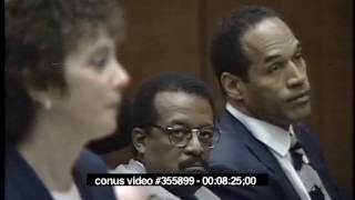 OJ Simpson Trial  March 21st 1995  Part 1 [upl. by Guerra37]