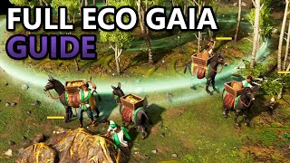 Gaia Eco Boom Build Order Guide  AoM Retold [upl. by Sukey]