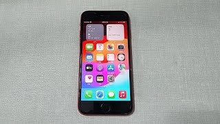 Apple iphone SE3 128G RED A2783 Model [upl. by Tanhya]