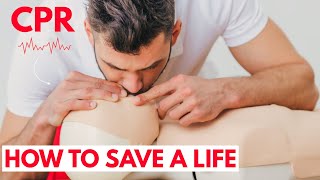 Learn How to Save a Life in 4 minutes  Learning CPR [upl. by Eisdnyl]