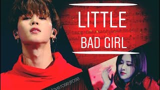 💜Jirose💜 Rose blackpink amp Jimin bts • little bad girl • [upl. by Nylireg]