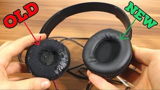 How To EASY removereplace ear pads on most headphones DIY [upl. by Anile]