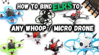 How To Bind Any amp ALL Whoop amp Micro Drones To ELRS  Your Complete SetUp Guide  ExpressLRS [upl. by Xed744]