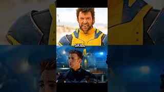 Wolverine VS￼ captain America battle shorts marvel [upl. by Odlanar]