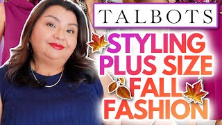 Refresh Your Plus Size Fall 2024 Wardrobe  Talbot’s Fall Try On Haul [upl. by Ilbert]