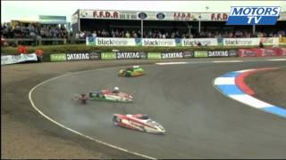 Crash British F1 2013 Sidecar Knockhill [upl. by Valenka808]