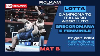 LOTTA  Campionato Italiano Assoluto GRF 2024  Mat B [upl. by Ramel903]