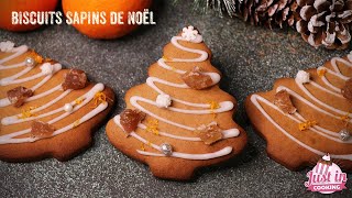 ❅ Recette des Biscuits Sapins de Noël Farine de Châtaigne Miel et Zestes de Clémentines ❅ [upl. by Mcguire]