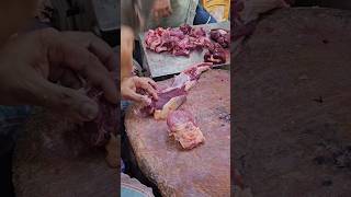 Awesome deshi red ox meat amp bone butter smooth cutting in bd meat shop [upl. by Iohk]