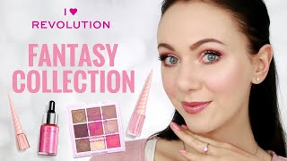 I Heart Revolution Fantasy Angel Collection  Makeup Revolution  First Impression [upl. by Rot784]