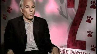 The Pink Panther 2  Interviews with Steve Martin and Jean Reno [upl. by Nellac]