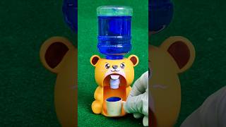 Mini rabbit face pump water dispenser  amazing rabbit fountain review tab hc808 shortsfeed [upl. by Windy990]