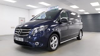 Mercedesbenz Vito 116 21 CDI BlueTEC Sports Edition 5 Seater Crewcab  KT68 XGO  VanStar [upl. by Tompkins]