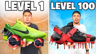 Testing Basketball Shoes Level 1 to Level 100 [upl. by Kcirdnekel]