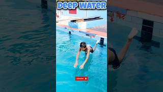 Successfully Swimming in 20ft Deep Water 🔥 swimmingtips swimming learnswimming [upl. by Ares]