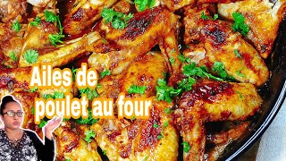 Ailes de poulet au four recette facile et délicieuse [upl. by Vanny]