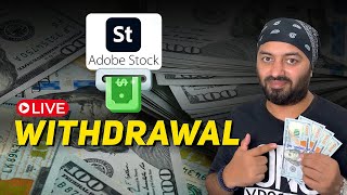 How to Withdraw 💵 Dollars from Adobe Stock 🤩 Mobile Photography [upl. by Ailsun]