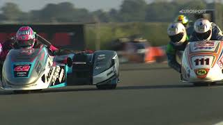 Molson Group British Sidecars  Snetterton  Race 1 [upl. by Varden]