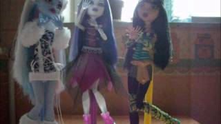 Monster High Operetta Nefera and Toralei Commercial Made By Me [upl. by Hgalehs]