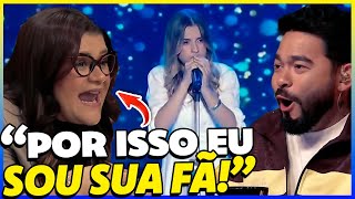 MIDIAN LIMA REVELA QUE É FÃ DE LIS AVANCINI AO ELA CANTAR “O Lamento de Israel” SHADOW BRASIL GOSPEL [upl. by Odilo]